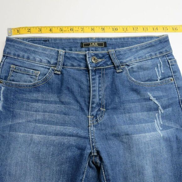 L&B Slim Bootcut Jeans Women's Size 6 Medium Wash Blue Denim 30X30.5 - Picture 5 of 11